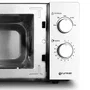 Grunkel Microondas con Grill MWG-20INOX, 700W, Capacidad 20L, Acero Inoxidable